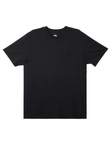 Salt Water Pkt Tee Swp Sport T-shirts Short-sleeved Black Quiksilver