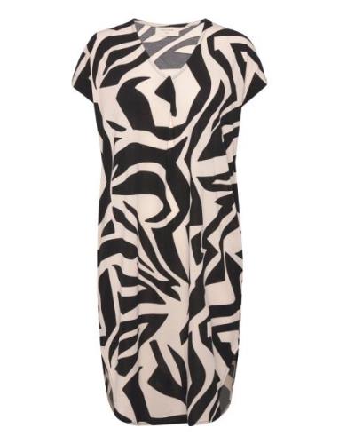 Fqfloi-Dress Polvipituinen Mekko Black FREE/QUENT