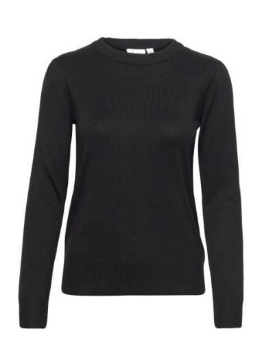 Milasz Pullover Tops Knitwear Jumpers Black Saint Tropez