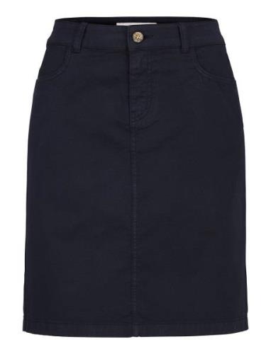 Chino Skirt Lyhyt Hame Navy Newhouse