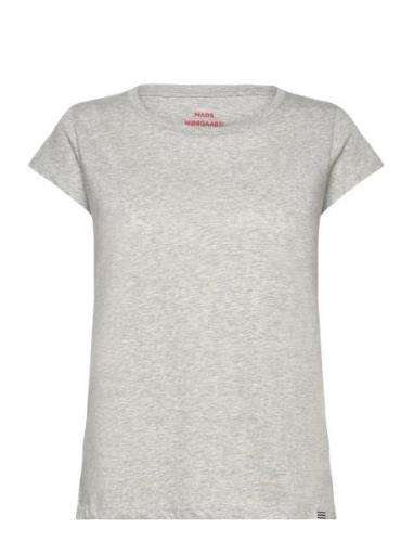 Organic Jersey Teasy Tee Fav Tops T-shirts & Tops Short-sleeved Grey M...