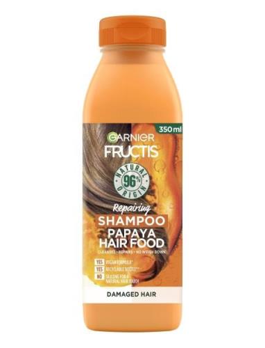 Garnier Fructis Hair Food Papaya Shampoo 350 Ml Shampoo Nude Garnier