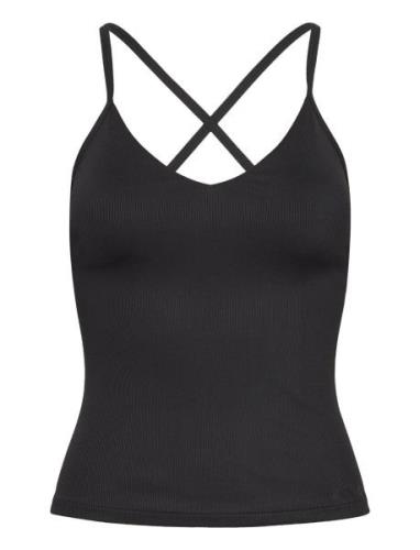 Studio Rib Strap Tank Sport T-shirts & Tops Sleeveless Black Björn Bor...