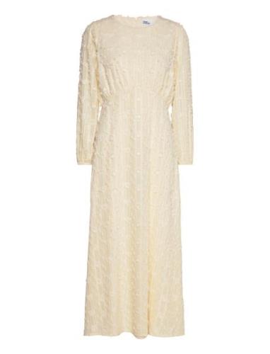 Julia Long Dress Maksimekko Juhlamekko Cream Once Untold