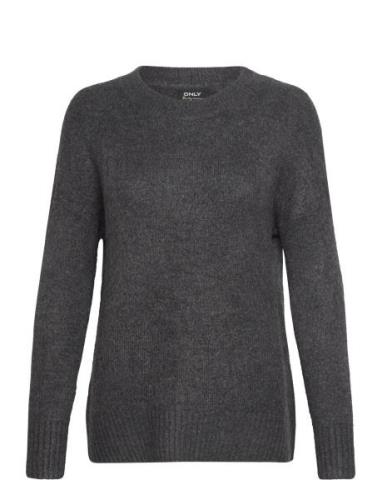 Onlnanjing L/S Pullover Knt Noos Tops Knitwear Jumpers Grey ONLY