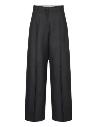 Tilwida_Alica Bottoms Trousers Wide Leg Black BOSS