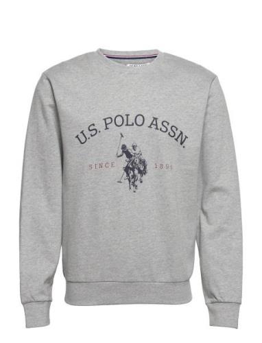 Uspa Sweatshirt Brant Men Tops Sweat-shirts & Hoodies Sweat-shirts Gre...