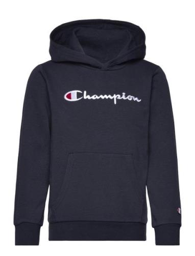 Hooded Sweatshirt Sport Sweat-shirts & Hoodies Hoodies Navy Champion