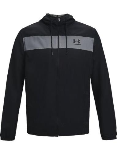 Ua Sportstyle Windbreaker Sport Sport Jackets Black Under Armour