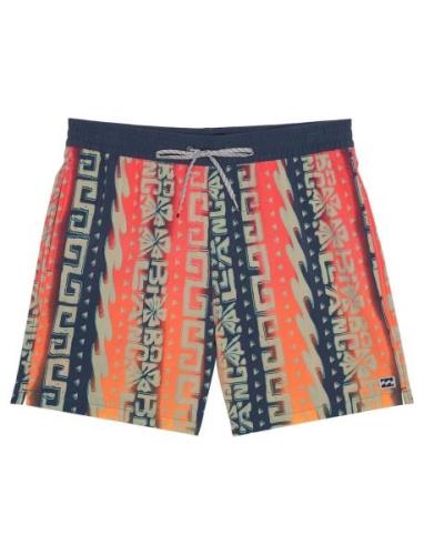 Sundays Layback Uimashortsit Orange Billabong