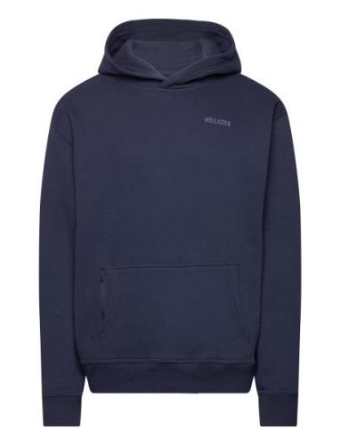 Hco. Guys Sweatshirts Tops Sweat-shirts & Hoodies Hoodies Navy Hollist...