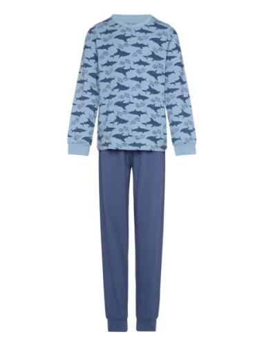 Pyjama Set Ls Pyjamasetti Pyjama Blue CeLaVi