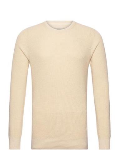 Bhcodford Crew Pullover Tops Knitwear Round Necks Cream Blend