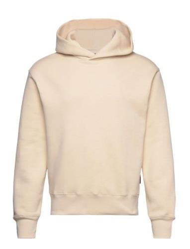 Standard Hood Sweat Tops Sweat-shirts & Hoodies Hoodies Cream Mads Nør...