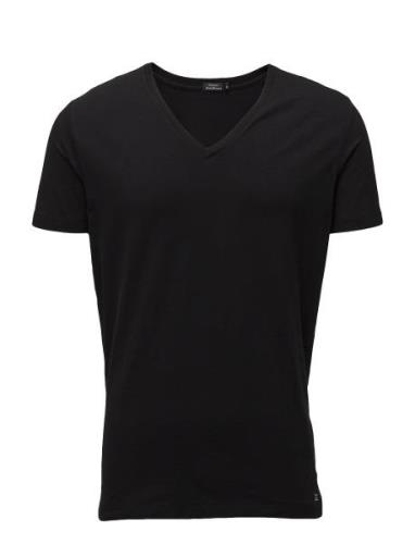 Madelink Tops T-shirts Short-sleeved Black Matinique