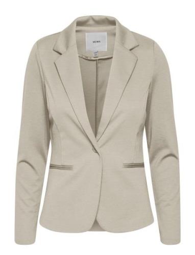 Ihkate Bl Blazers Single Breasted Blazers Beige ICHI