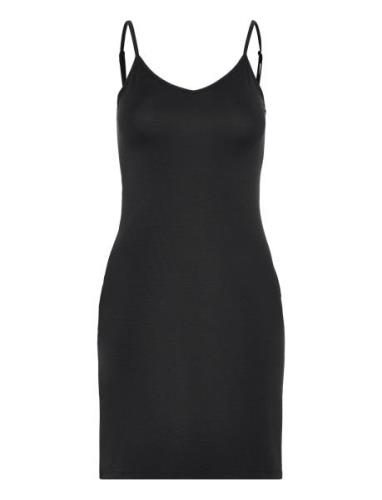 Mschbetrina Strap Dress Lyhyt Mekko Black MSCH Copenhagen