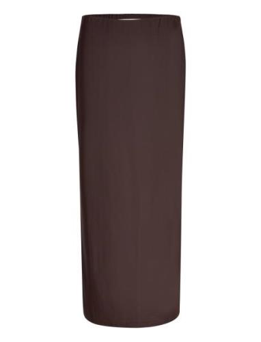 Skirt Pitkä Hame Brown Sofie Schnoor