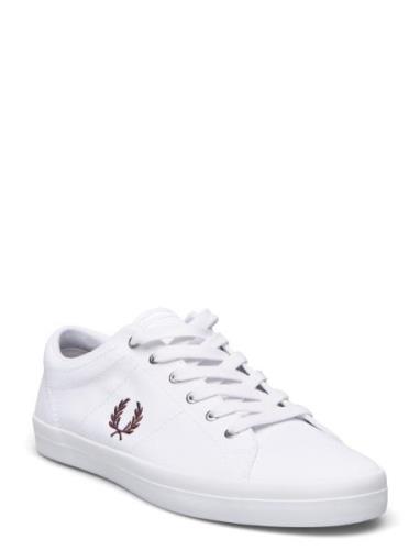 Baseline Twill Matalavartiset Sneakerit Tennarit White Fred Perry