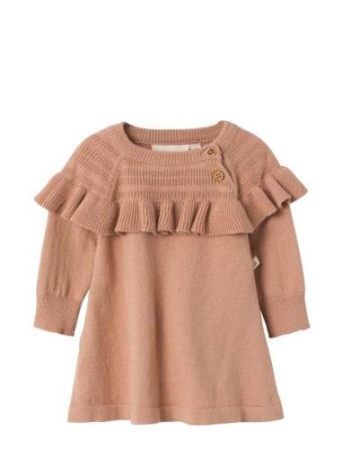 Nbfnina Ls Knit Dress Lil Dresses & Skirts Dresses Casual Dresses Long...