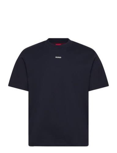 Dapolino Designers T-shirts Short-sleeved Blue HUGO