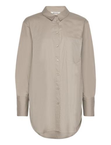 Vmmathilde Ls Shirt D2 Tops Shirts Long-sleeved Beige Vero Moda