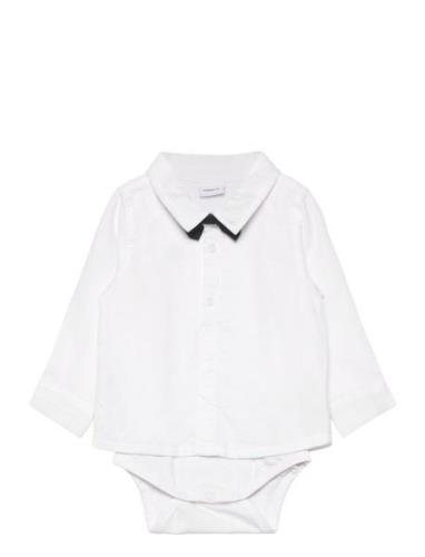 Nbmdemolle Shirtbody Bodies Long-sleeved White Name It