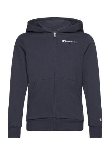 Hooded Full Zip Sweatshirt Sport Sweat-shirts & Hoodies Hoodies Navy C...