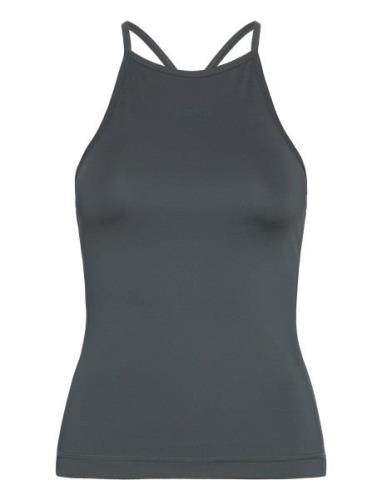 Borg Strap Tank Sport T-shirts & Tops Sleeveless Grey Björn Borg