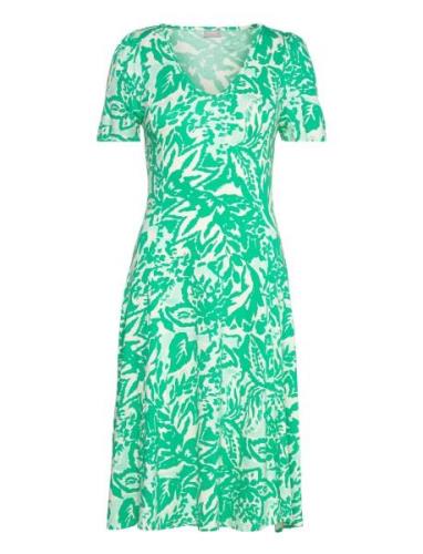 Frfedot 1 Dress Polvipituinen Mekko Green Fransa