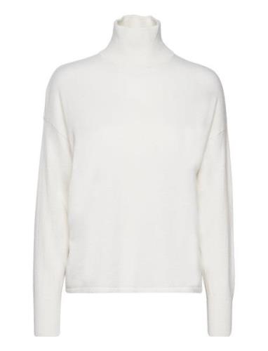 Lr-Zophia Tops Knitwear Turtleneck White Levete Room