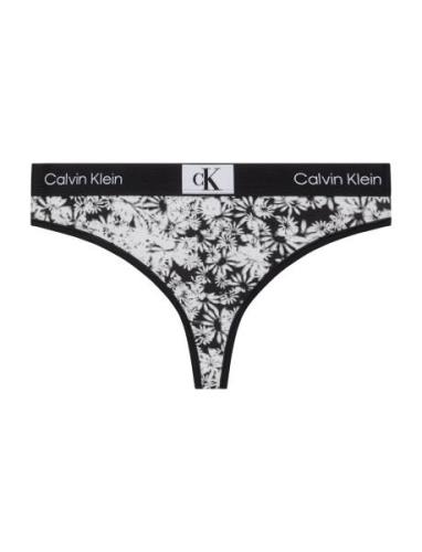 Modern Thong Stringit Alusvaatteet Black Calvin Klein