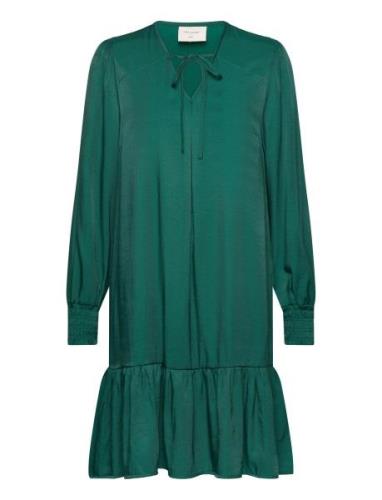 Fqlou-Dress Polvipituinen Mekko Green FREE/QUENT