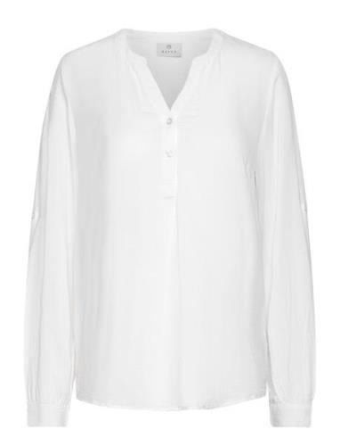 Kamilia Blouse Tops Blouses Long-sleeved White Kaffe