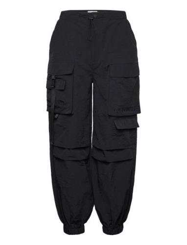 Cmsarah-Pants Bottoms Trousers Cargo Pants Black Copenhagen Muse