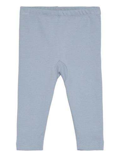 Leggings - Solid Bottoms Leggings Blue Fixoni