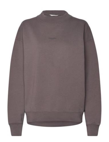 W. Mezzanine Oslo Crew Tops Sweat-shirts & Hoodies Sweat-shirts Grey H...