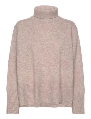 Jaxyiw Turtleneck Tops Knitwear Turtleneck Beige InWear