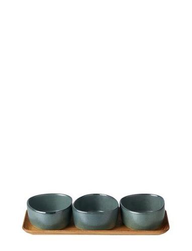 Raw Northern Green Bowl Home Tableware Bowls & Serving Dishes Serving ...