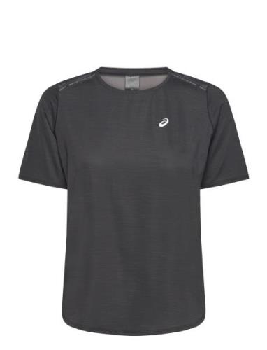 Road Ss Top Sport T-shirts & Tops Short-sleeved Black Asics