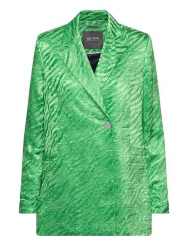 Mmgeena Rizi Blazer Blazers Single Breasted Blazers Green MOS MOSH