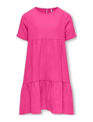 Kogthyra S/S Layered Dress Wvn Dresses & Skirts Dresses Casual Dresses...