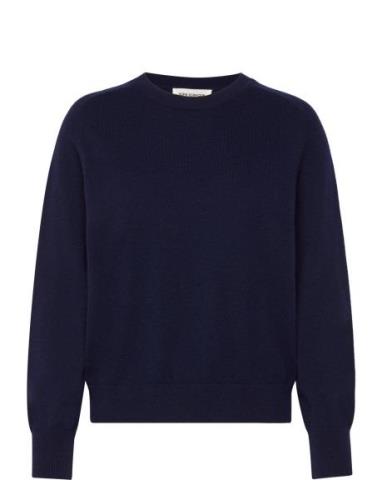 Pullover Tops Knitwear Jumpers Navy Sofie Schnoor