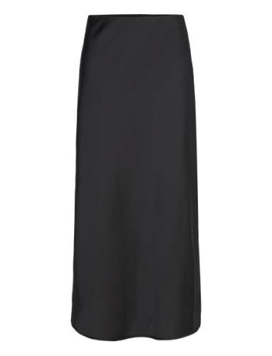 Acaciabbjoane Skirt Polvipituinen Hame Black Bruuns Bazaar