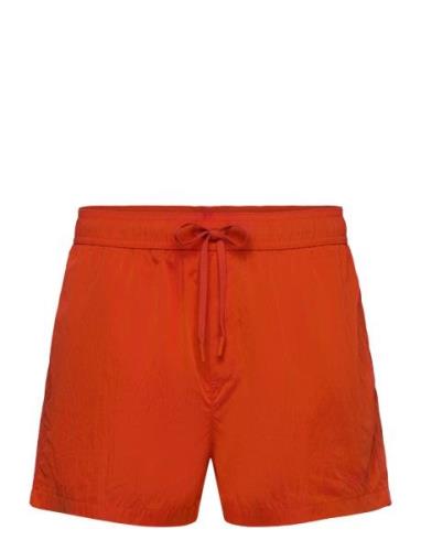 Short Drawstring Uimashortsit Red Calvin Klein