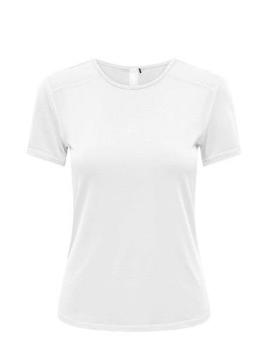 Onpmila On Ss Slim Tee Noos Sport T-shirts & Tops Short-sleeved White ...