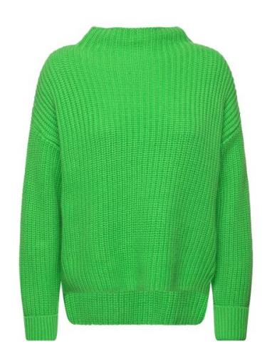 Slfselma Ls Knit Pullover Noos Tops Knitwear Jumpers Green Selected Fe...