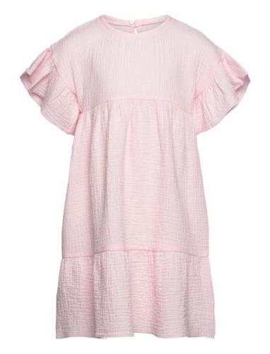 Dress Ss Muslin Dresses & Skirts Dresses Casual Dresses Short-sleeved ...