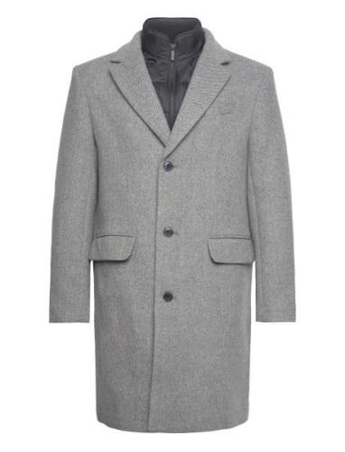 Slhjoseph Wool Coat Noos Villakangastakki Pitkä Takki Grey Selected Ho...