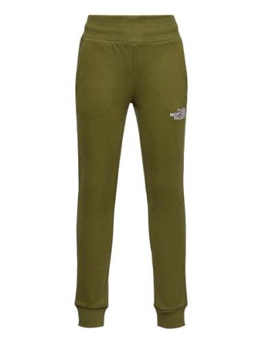 Teen Drew Peak Light Joggers Sport Sweatpants Khaki Green The North Fa...